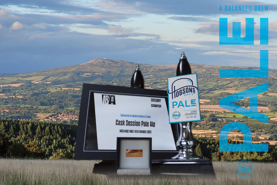 Hobsons Pale Crowned Champion at the Midlands Independent Beer Awards 2025!