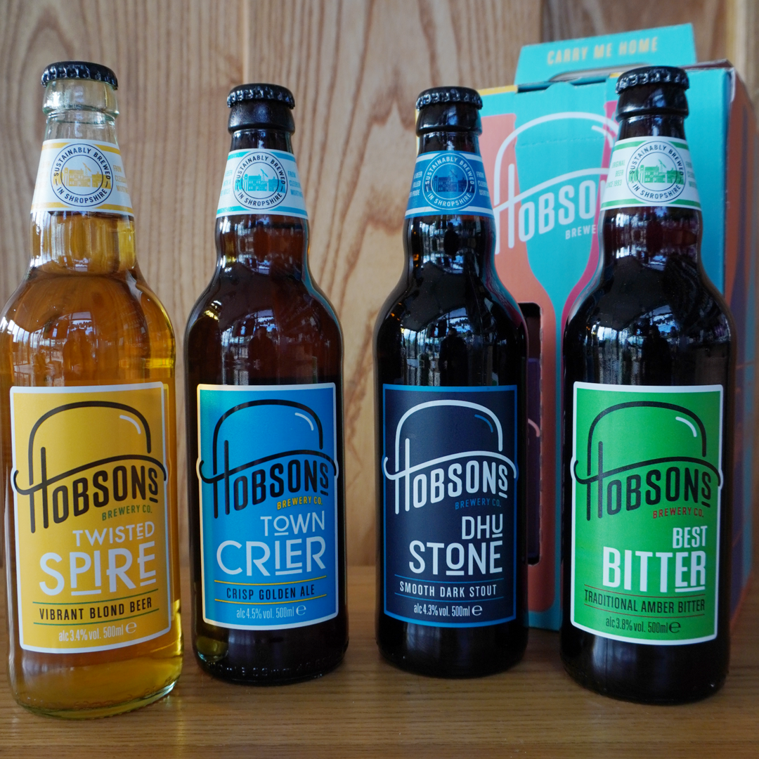 4 beer bottle gift set