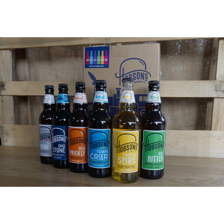 6 BEER ALE BOTTLE GIFT BOX