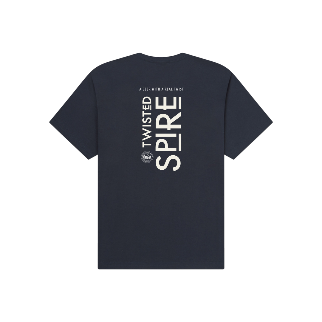 Hobsons Twisted Spire Organic Cotton Tee