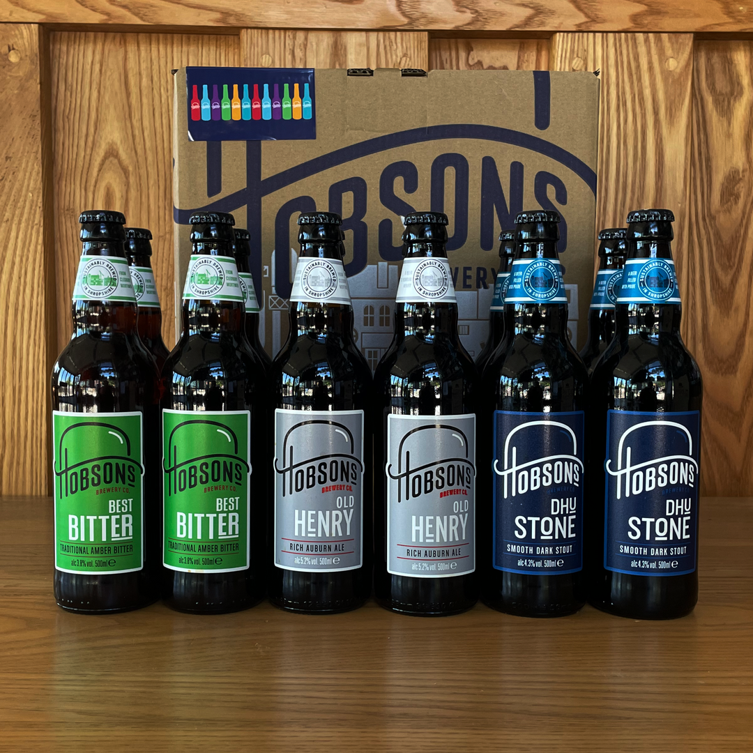 Mixed Dark Beer Selection – 12-Bottle Gift Pack with Best Bitter