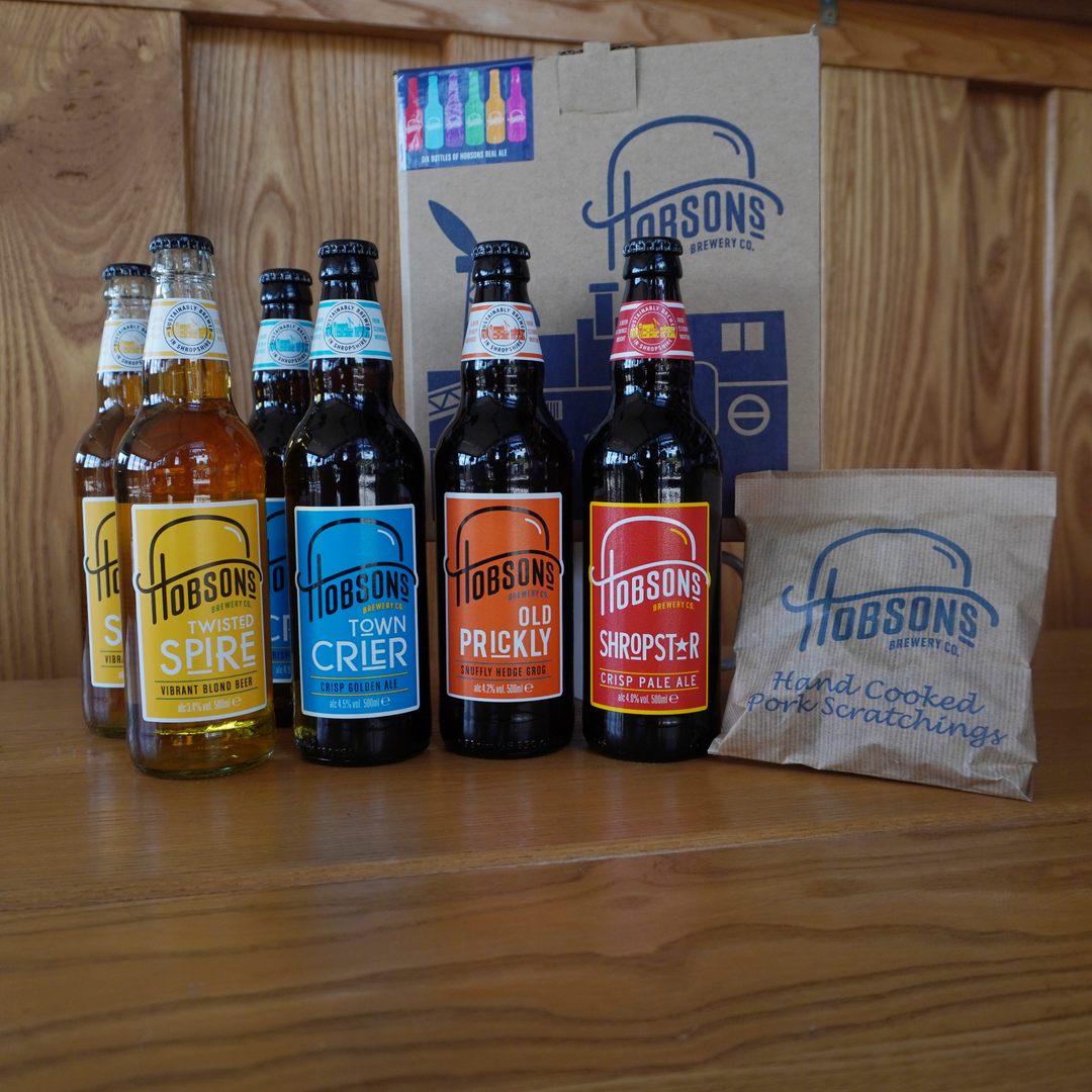 Golden Beer Mixed 6 Gift Pack- With scratchings