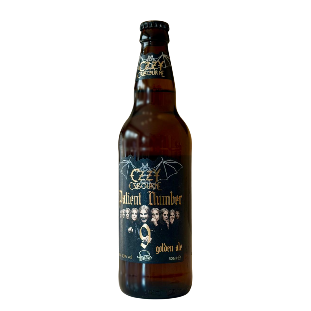 Patient Number 9- Ozzy Beer Bottle 500ml x 6 (Currently on back order)