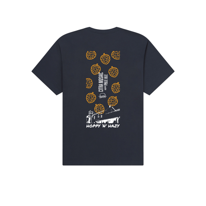 Hobsons Citra Mosaic T-Shirt 'Hoppy & Hazy' Organic Cotton Tee