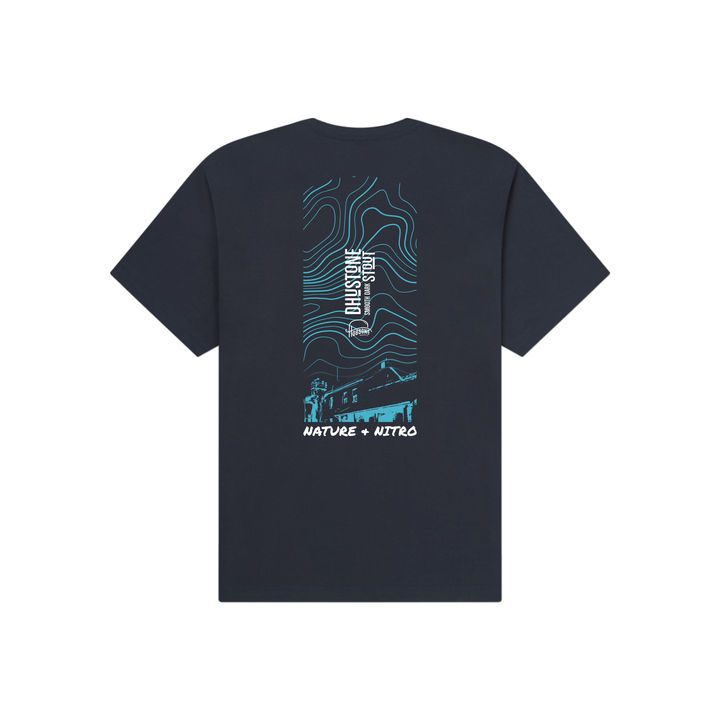 Hobsons Dhustone Stout T-Shirt' Nature & Nitro' Organic Cotton tee