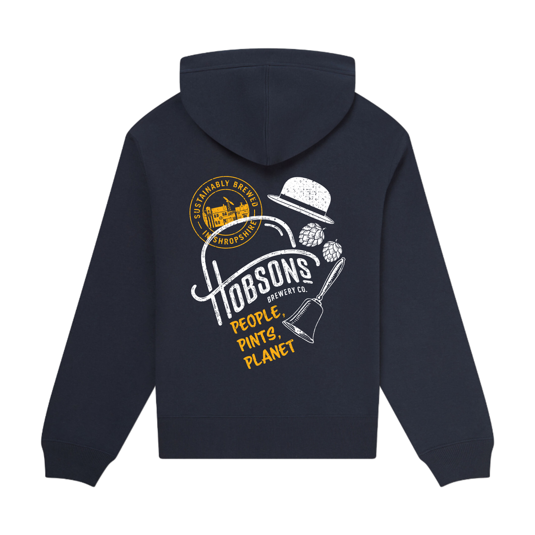 Hobsons Brewery 'Heritage Hoodie' Organic, Recycled Hoodie