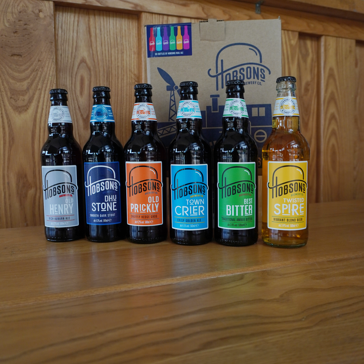 Beer Gift Set – Mixed Ale Taster Box (6 x 500ml Bottles)